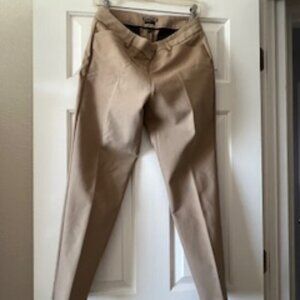Express Editor Dress Ankle Pants - 4R - Tan
